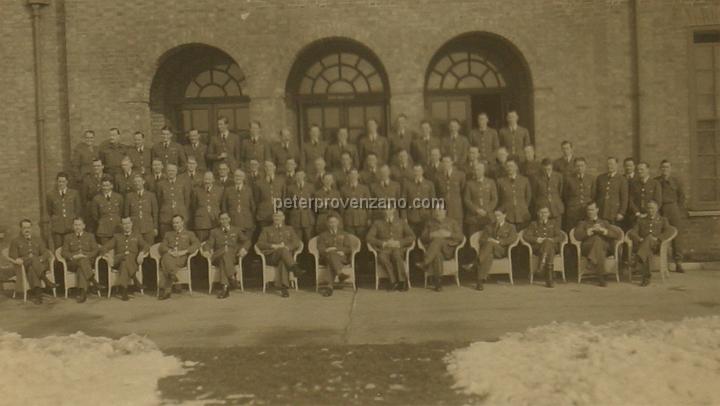 Peter Provenzano Photo Album Image_copy_057.jpg - Officers of the 71st, 616th, and 255th squadrons.  Taken at RAF Station Kirton Lindsey, January 1941.